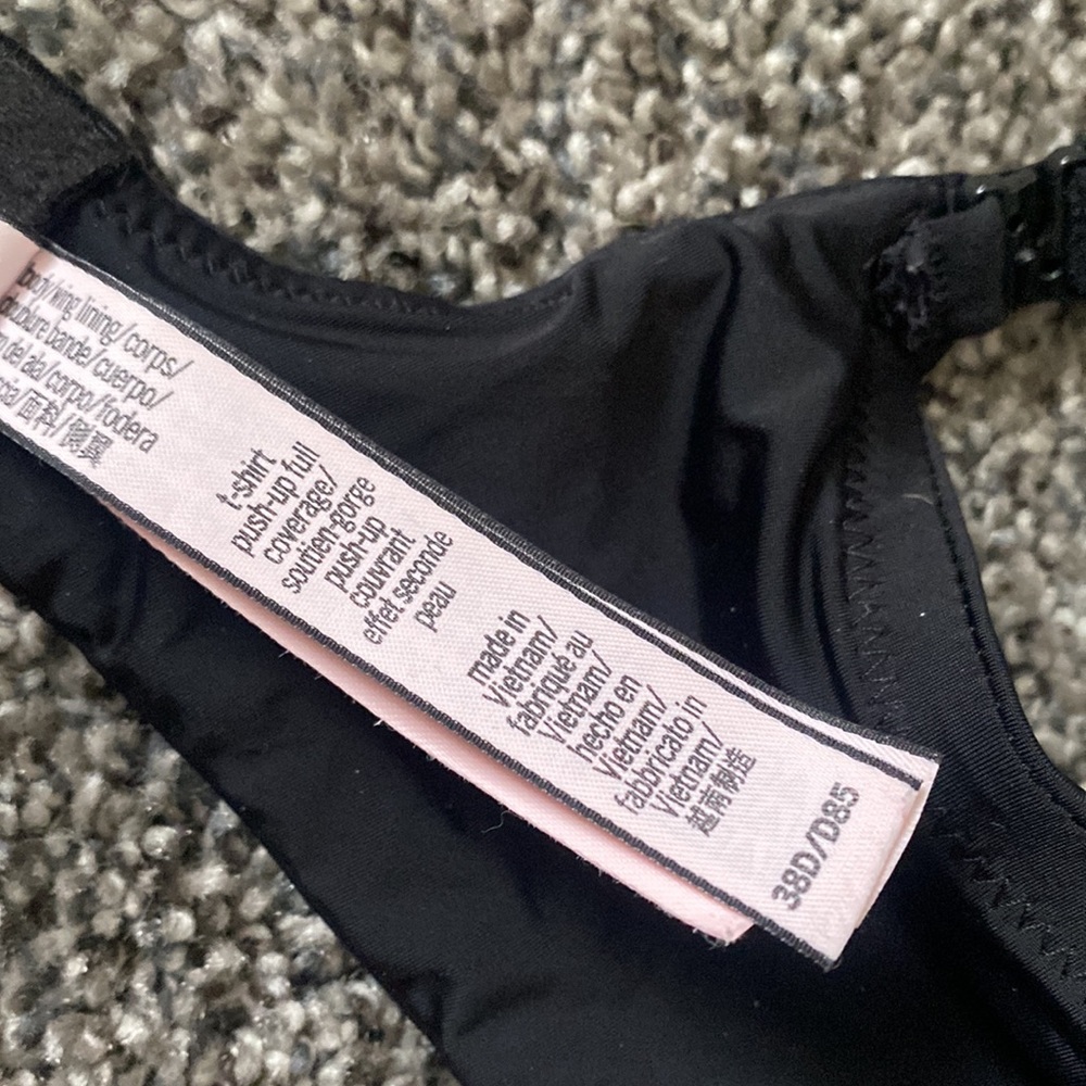 Tshirt Push Up Full Coverage 38 D Bra - image 5